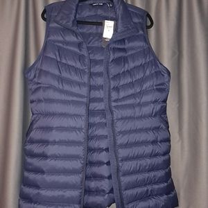 NWT Lands End Vest (long)